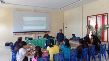 Pelatihan Ekowisata di pesisir Minahasa Utara
